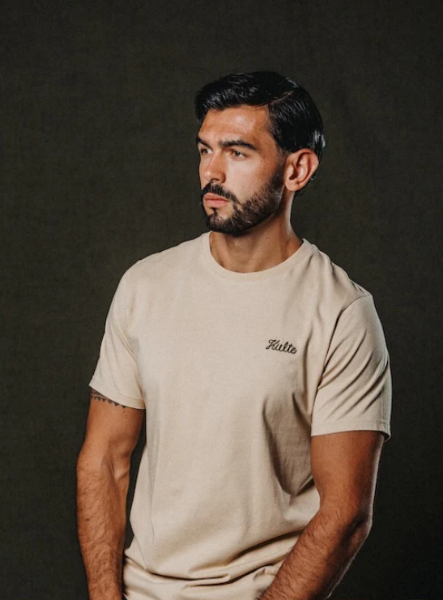 T-SHIRT KULTE SCRIPT 100 % coton organic et made in Portugal