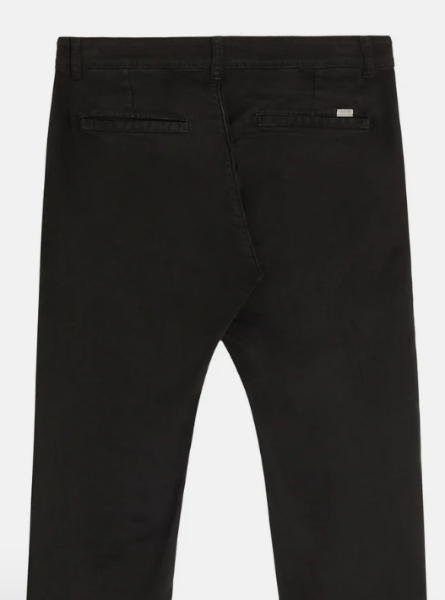 Pantalon Chino PULLIN Dark25 coupe chino toile teintée  Couleur : Noir
