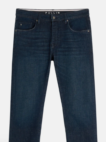 Pantalon Regular PULLIN Wheel coupe regular denim Couleur : Bleu