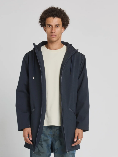 Parka Storm Dknavy de chez PULLIN fabriqué au Portugal déperlant