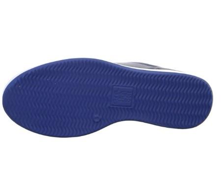 Baskets ARA Roma cuir bleu 