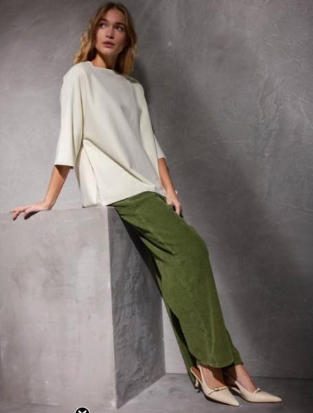 pantalon velours tout doux et confortable de chez pulin