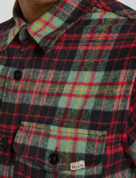 Surchemise Over Darkred COULEUR : ROUGE de chez PULLIN