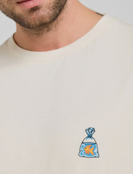 Tshirt Patchgoldfish de chez PULLIN