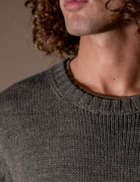 PULL FERNAND de chez ANONYM APPAREL Pull col rond en laine toute douce