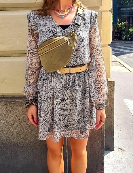 sac banane MILA LOUISE tout cuir PETRA 