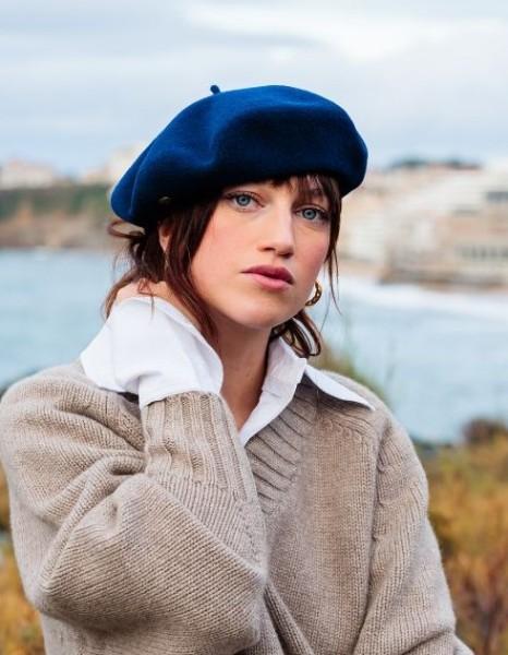 Le véritable béret Laulhère 100% laine mérinos ultra douce  mixte