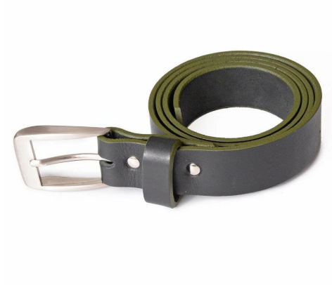 CEINTURE EN CUIR OSCAR NOIR de che Monsieur Charli