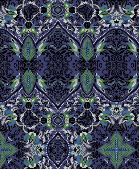 FOULARD EN LAINE NIELS BLEU de chez MONSIEUR CHARLI