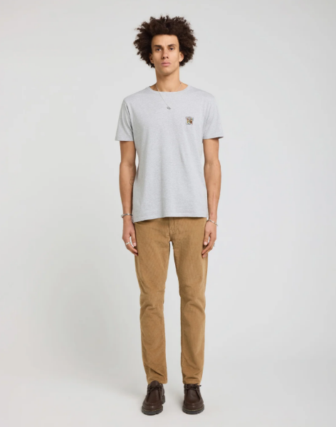 Pantalon Regular Velours Roylatte de chez PULLIN