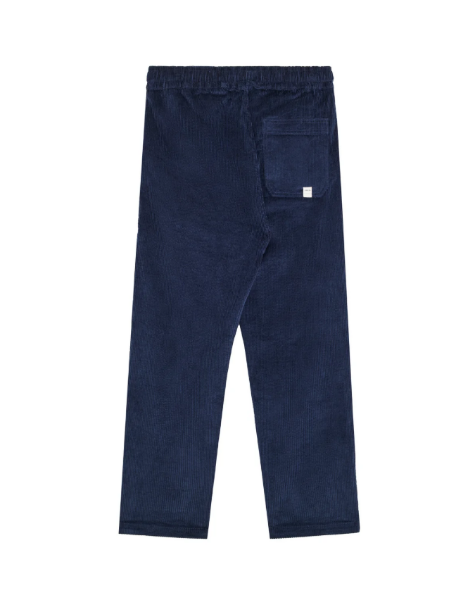 Pantalon Loose Velours Roydeepblue de chez PULLIN