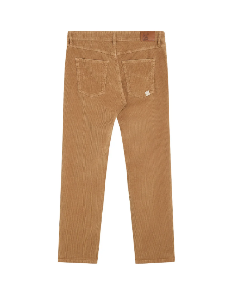 Pantalon Regular Velours Roylatte de chez PULLIN