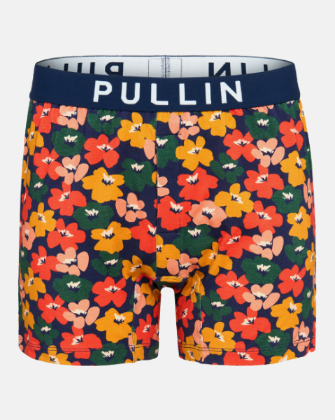 Calecon PULLIN Ample Floral coupe boxer large fabriqué au Portugal lyocell