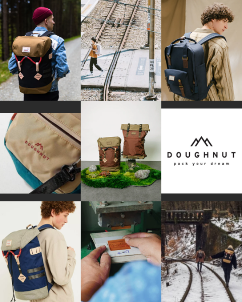 Sac à dos DOUGHNUT Denver - sac à dos 19 litres format ordinateur 15 pouces