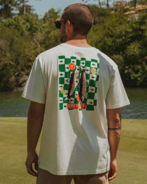 Tshirt Relax Sardines de chez PULLIN