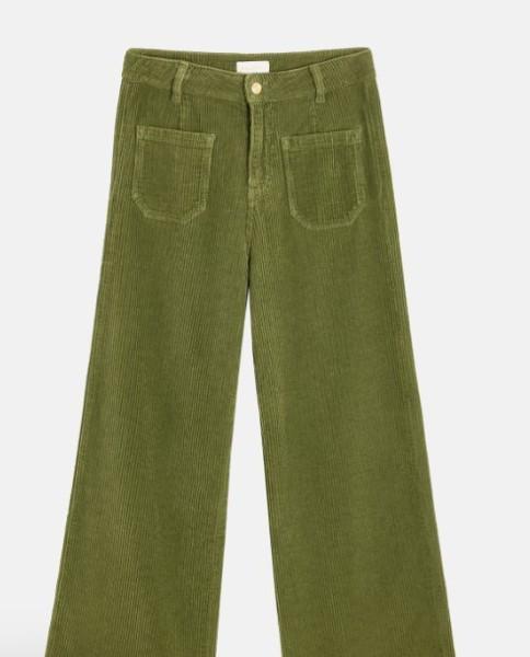 pantalon velours tout doux et confortable de chez pulin