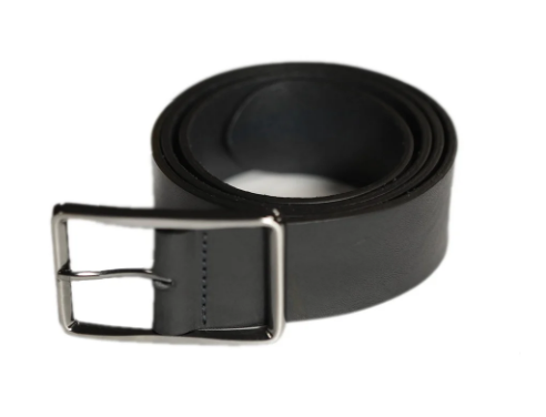 CEINTURE EN CUIR OTELO MARINE de chez Monsieur Charli
