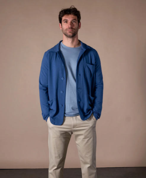 VESTE ANONYM APPAREL Veste workwear en molleton non gratté touché seconde peau