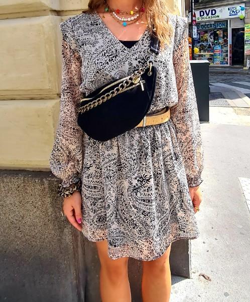 sac banane MILA LOUISE tout cuir PETRA 
