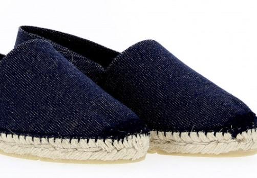 espadrilles traditionnelles cousue à la main .made in France