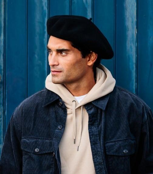 Le véritable béret Laulhère 100% laine mérinos ultra douce  mixte