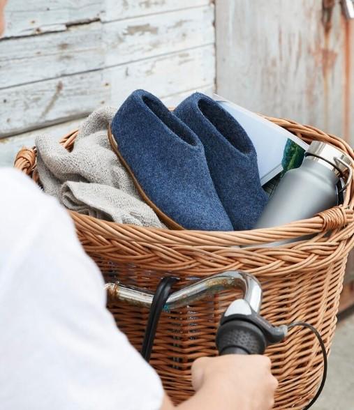 Pantoufles de qualité supérieure 100 % naturelles  5 couches de feutre