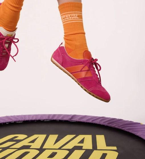 basket CAVAL LABELLISÉES DES SEMELLES AUX LACETS