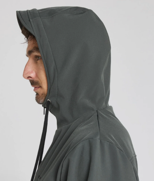 Parka Storm mi longue déperlante GREEN de chez PULLIN