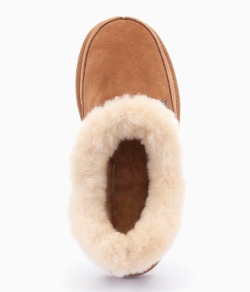 bottine en véritable mouton pour un hiver bien au chaud