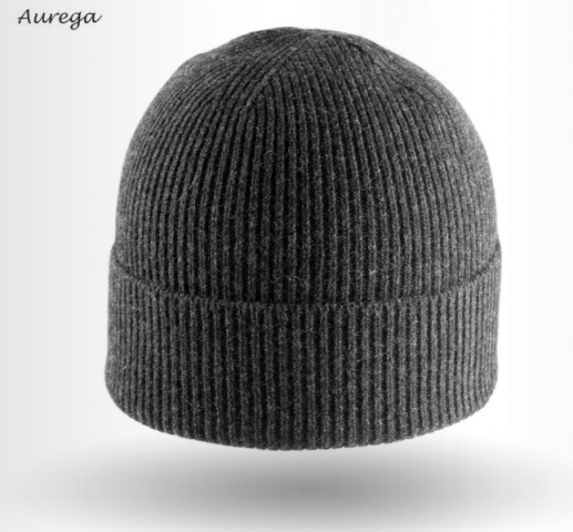 Bonnet Laine Mérinos et Cashmere Vicenzo Fabriqué en Italie de chez AUREGA