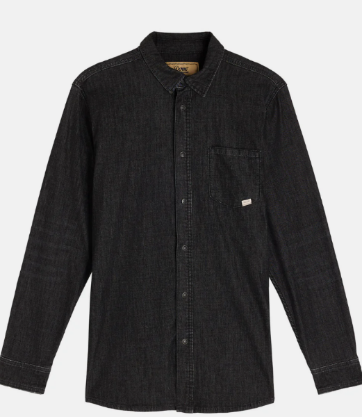 Chemise Mixte Homme Black de chez PULLIN