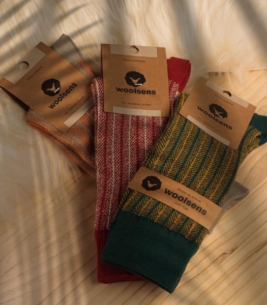 Chaussette TAIPEI de chez WOOLSENS