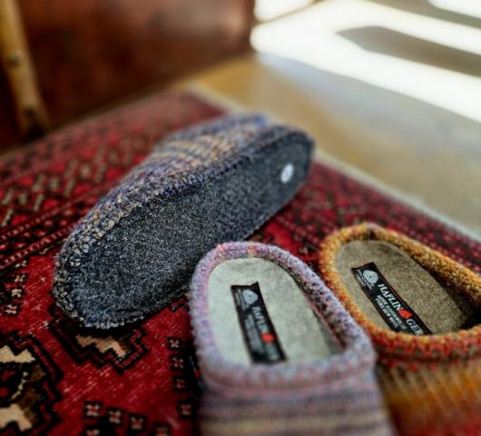 Pantoufles de qualité supérieure 100 % naturelles fabriqué en Allemagne