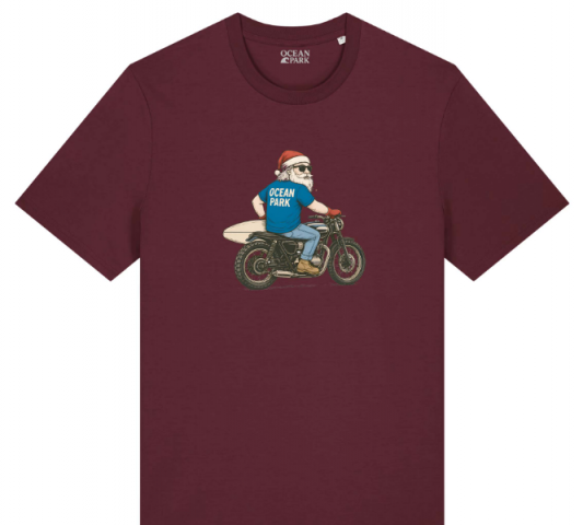 Tee Santa Biker de chez OCEAN PARK
