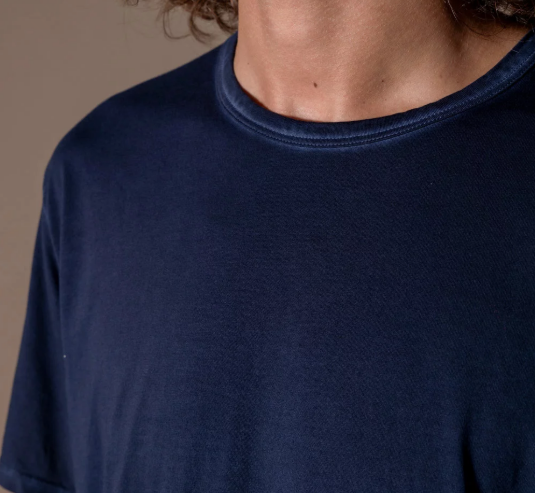 Tee-shirt ANONYM APPAREL col rond en Mid jersey délavé