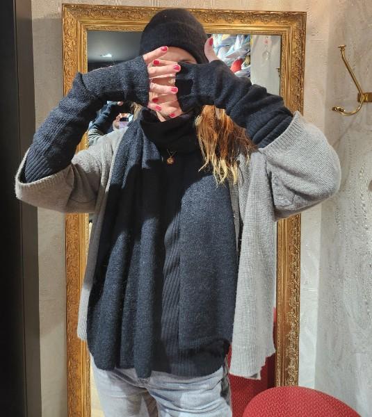 Echarpe, mitaine, bonnet la petite laine.