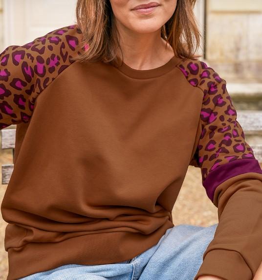 sweat en coton  bio. pour un maximum de confort  suzanna léo