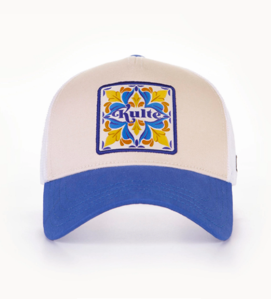 CASQUETTE MOTIF MEDITERRANEE de chez KULTE