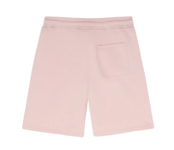 JOG SHORT SCRIPT ROSE de chez KULTE  au toucher ultra-doux
