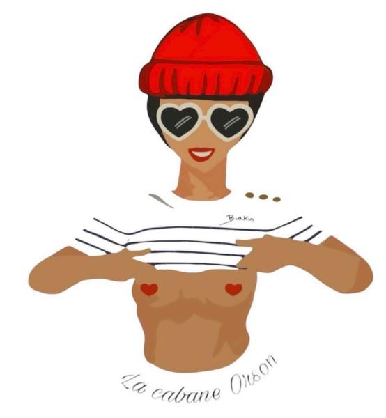 t_shirt cotton bio de cgez La cabanne à orson