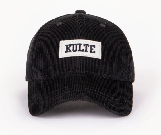  CASQUETTE VELOURS NOIR de chez KULTE