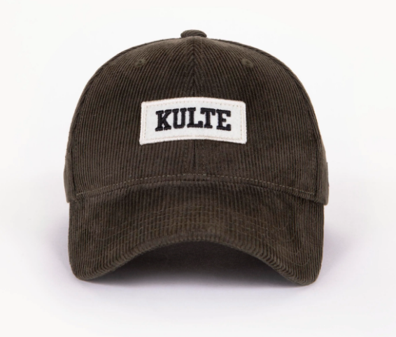 CASQUETTE VELOURS KAKI de chez KULTE
