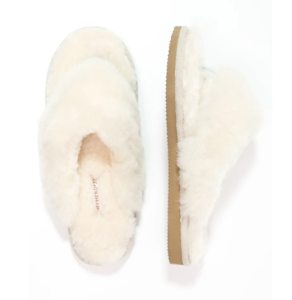 Pantoufles de qualité supérieure 100 % naturelles fabriqué en Suède (pernilla)