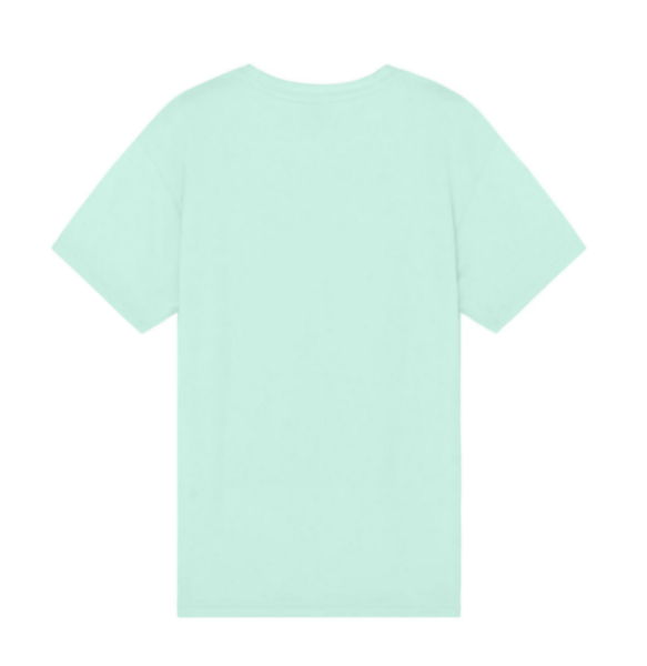T-SHIRT SCRIPT VERT MENTHE de chez KULTE