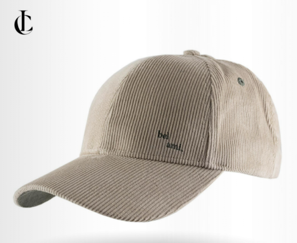 Casquette velours côtelé réglable