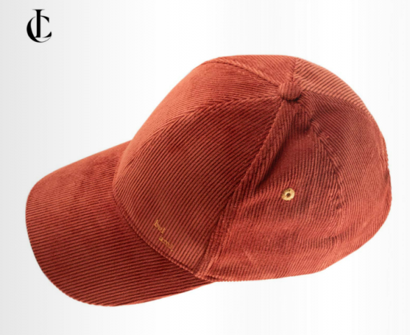 Casquette velours côtelé réglable