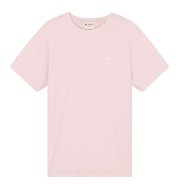 T-SHIRT SCRIPT ROSE de chez KULTE