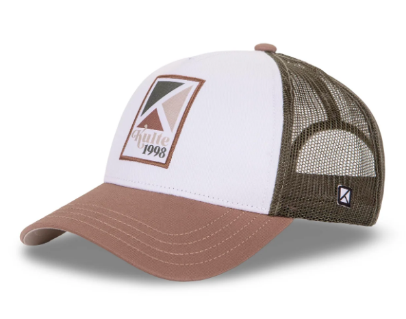 CASQUETTE KULTE MOTIF POLA WHITE La casquette trucker par excellence 