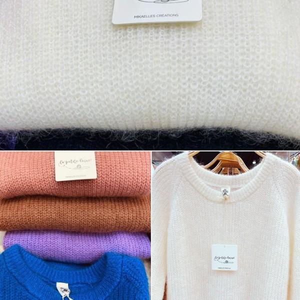 Pulls, gilets, écharpes, mitaines, bonnets Ma petite Laine .