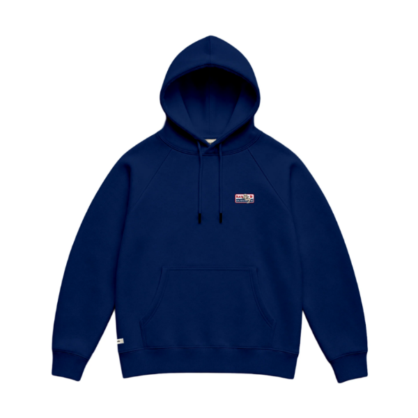 SWEAT-SHIRT À CAPUCHE BUBBA BLEU MARINE de chez KULTE